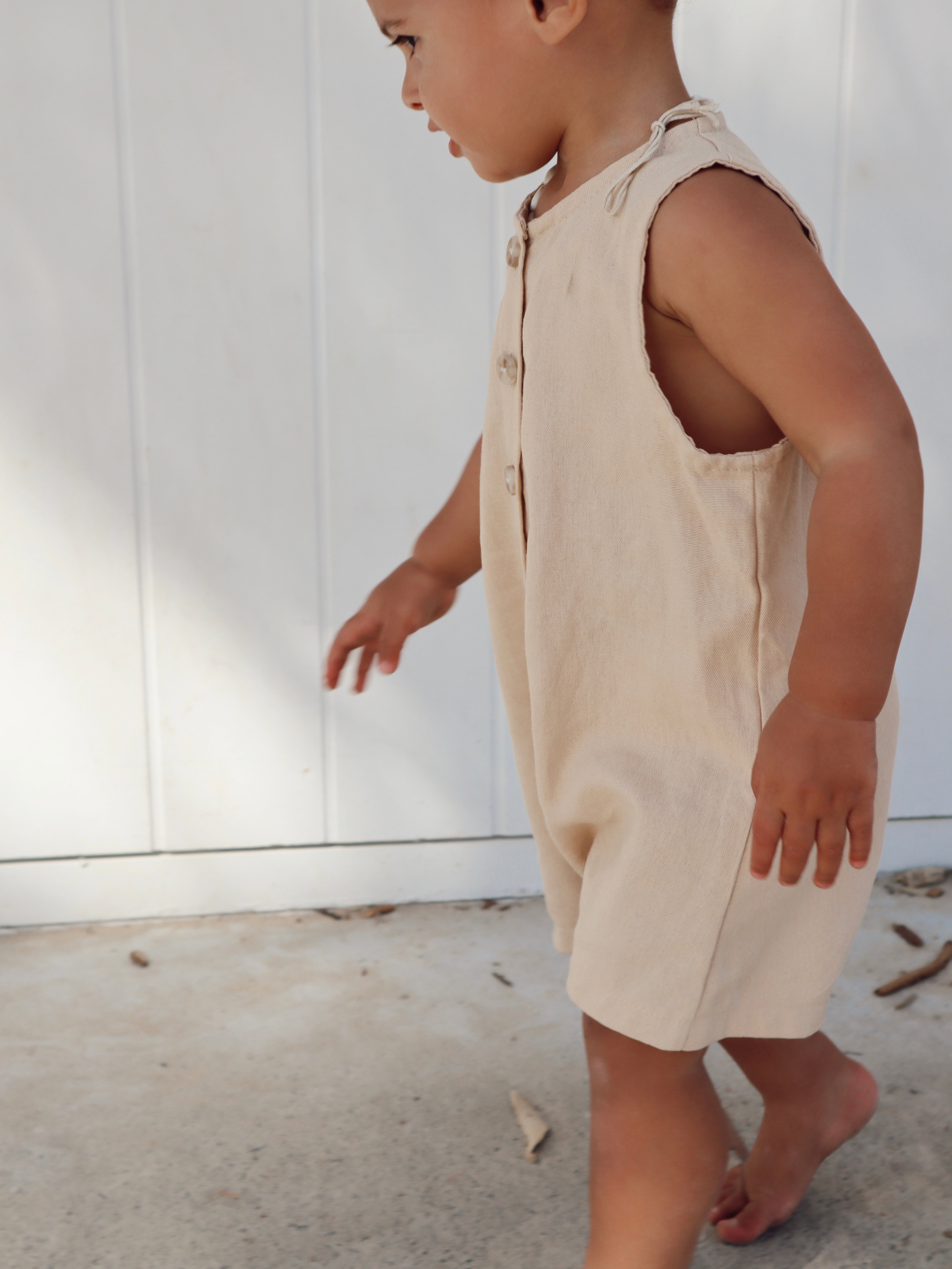 PLAYSUIT | OATMEAL- LAST ONE
