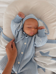 CLASSIC KNIT ROMPER EASTER (BEAU)