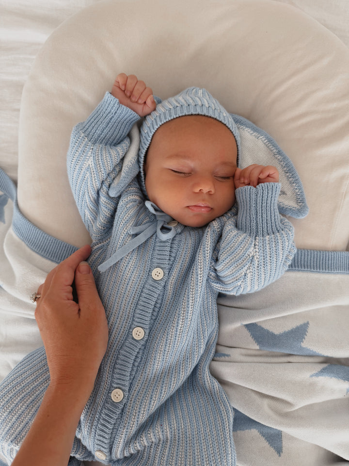 CLASSIC KNIT ROMPER | EASTER (BEAU)