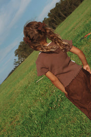 RIBBED TEE | CLOVE