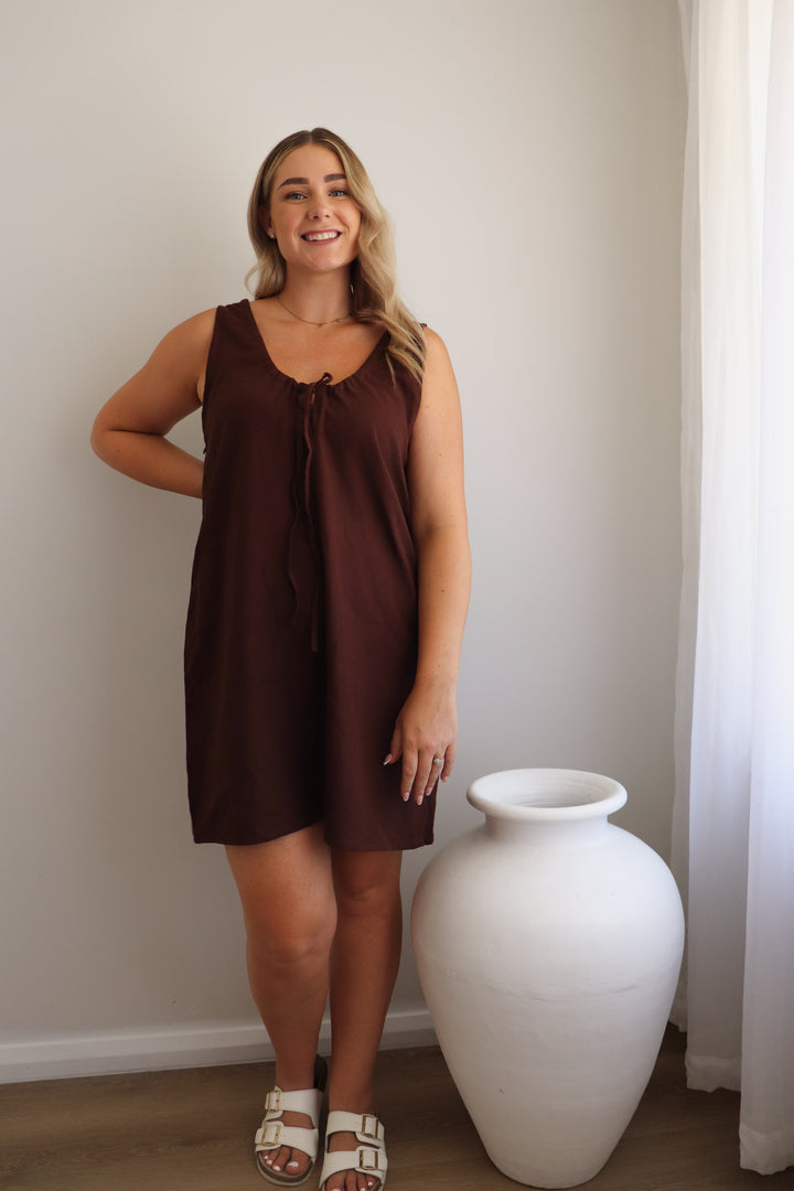 ROMY DRESS | UMBER (WOMEN'S)