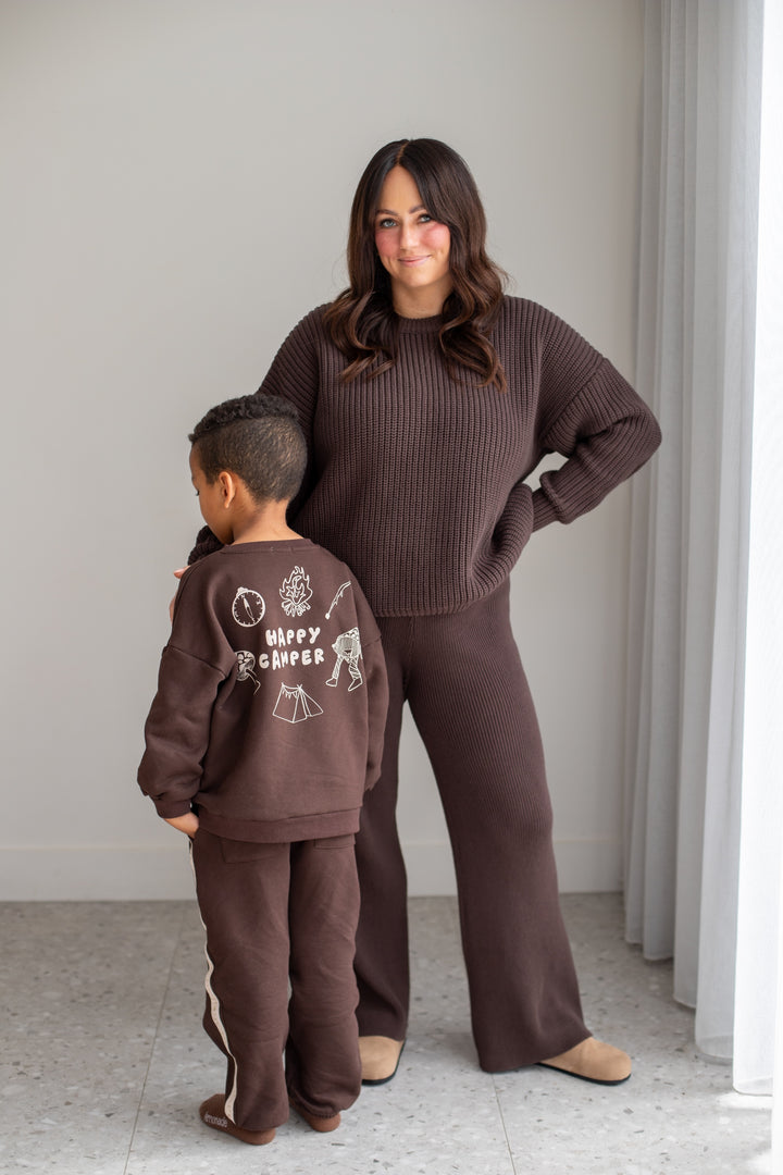 JUMPER | SUPER CHUNKY | ESPRESSO (WOMEN'S) - Pre-Order Mid August