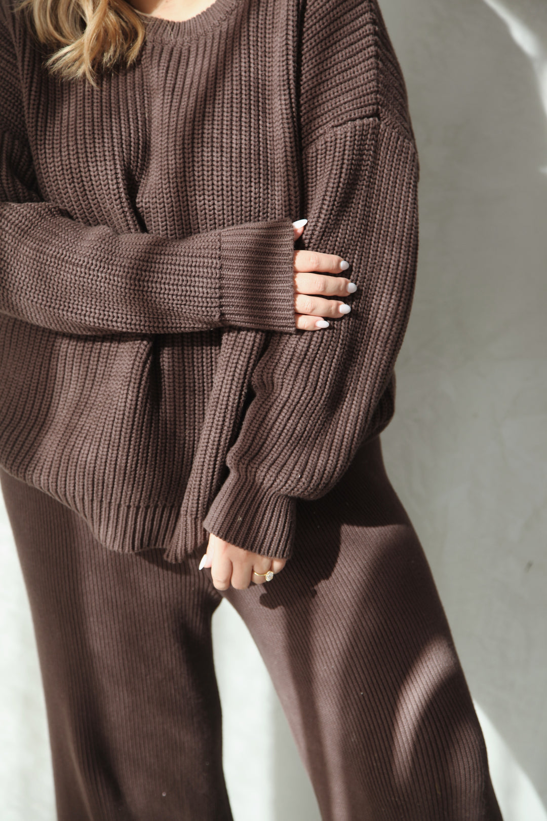 JUMPER | SUPER CHUNKY | ESPRESSO (WOMEN'S) - Pre-Order Mid August