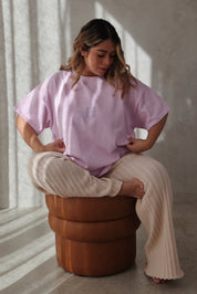 SIGNATURE TEE LILAC (WOMEN'S)