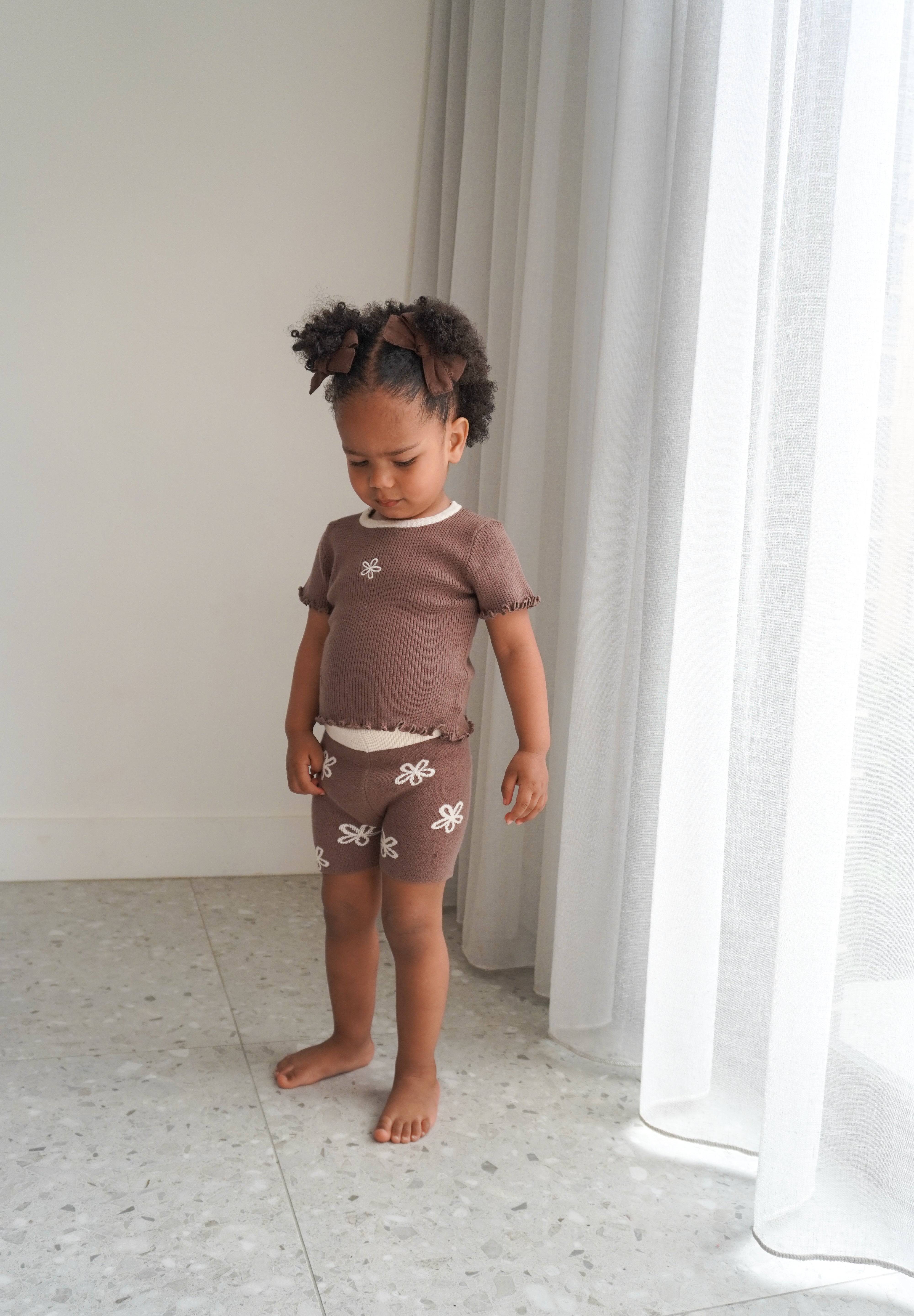 RIBBED TEE | CLOVE