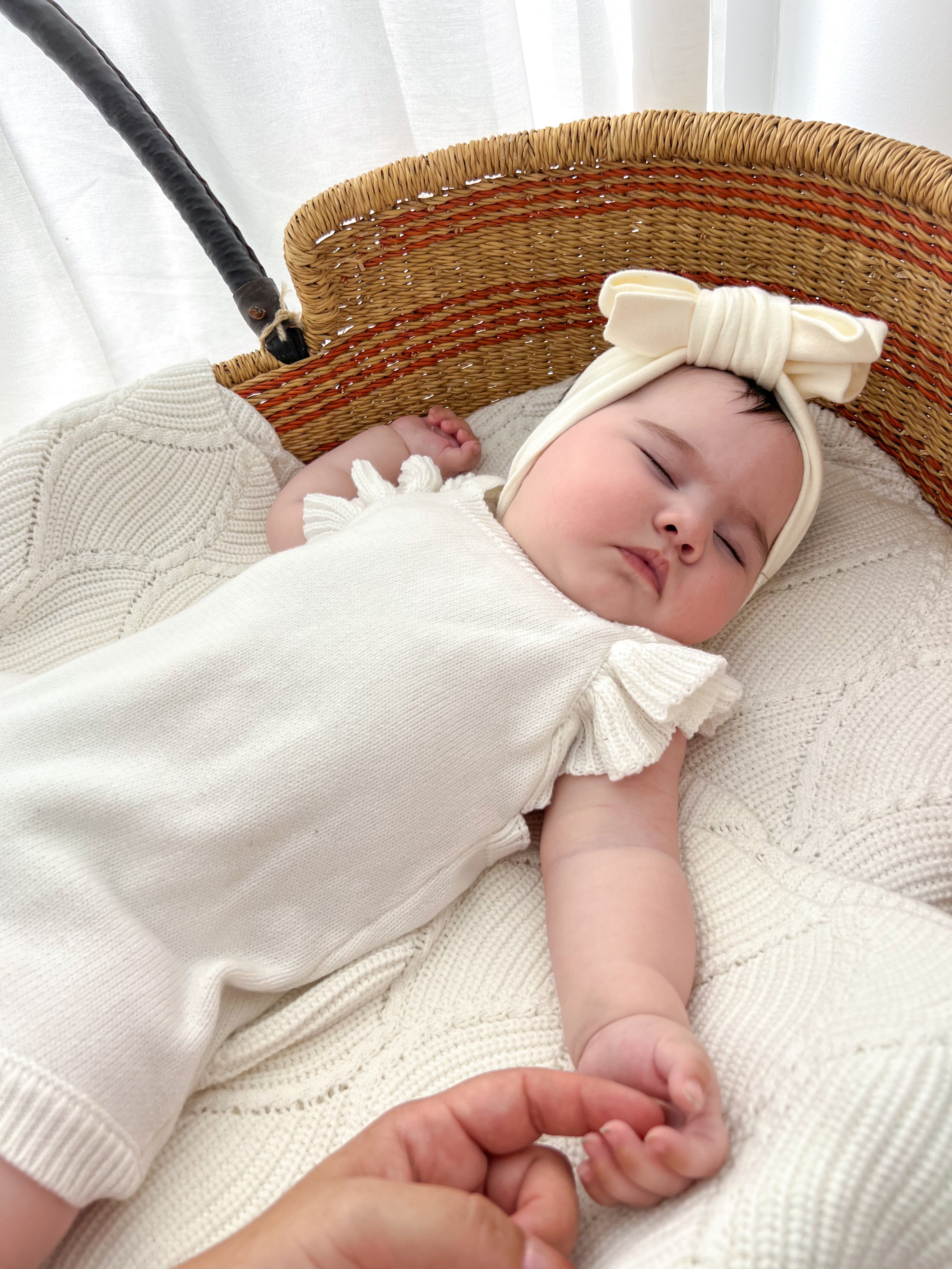 FRILL ROMPER MILK