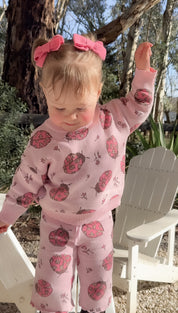 CROPPED PANTS LADYBUG