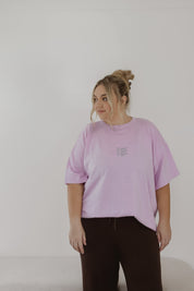 SIGNATURE TEE LILAC (WOMEN'S)