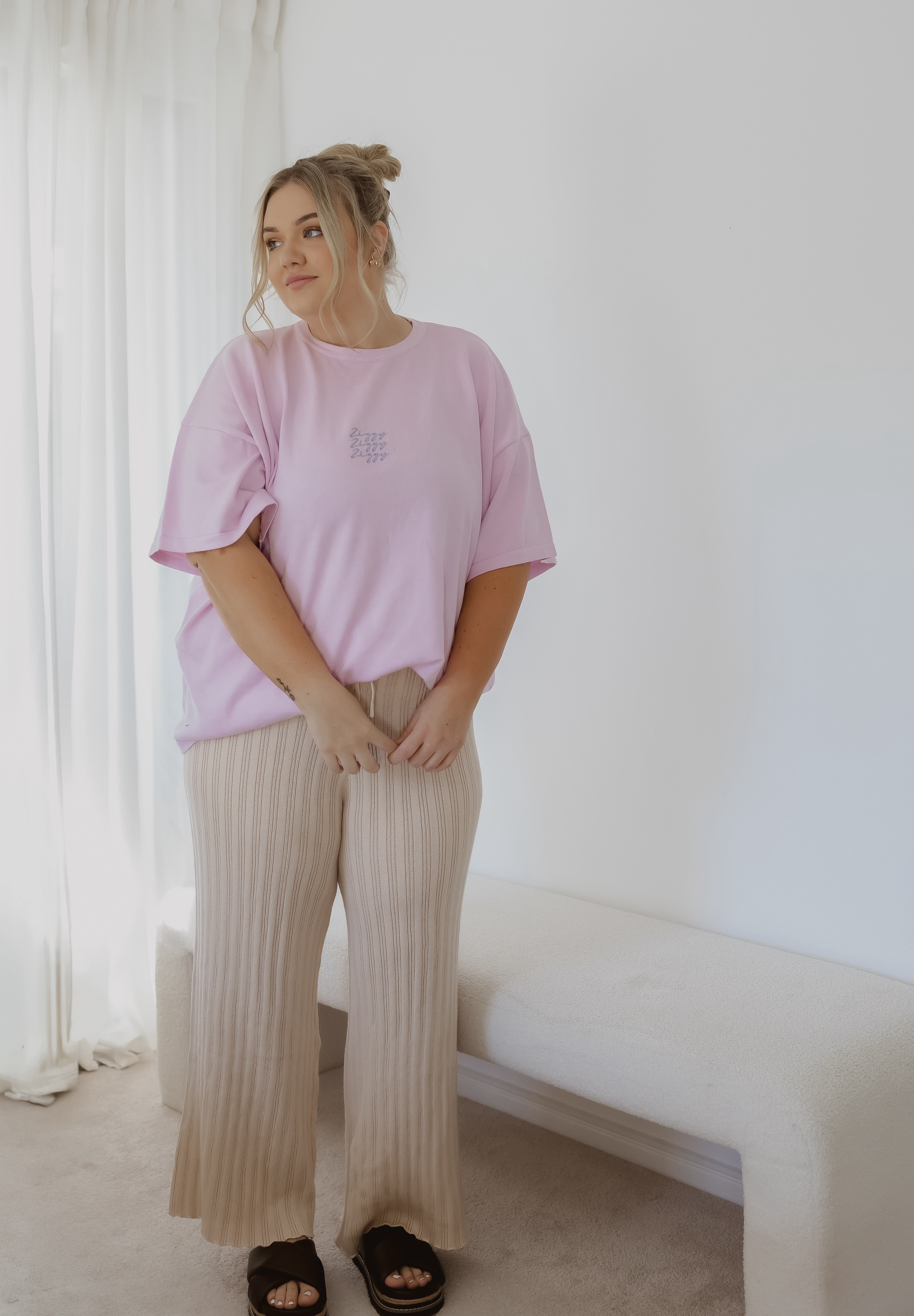 SIGNATURE TEE LILAC (WOMEN'S)