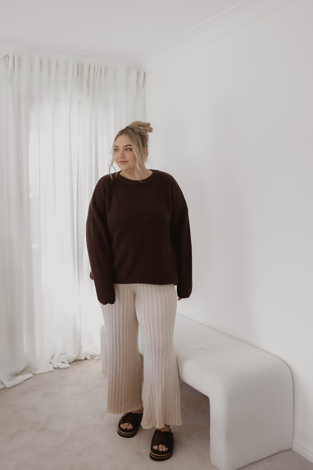JUMPER | SUPER CHUNKY | ESPRESSO (WOMEN'S) - Pre-Order Mid August