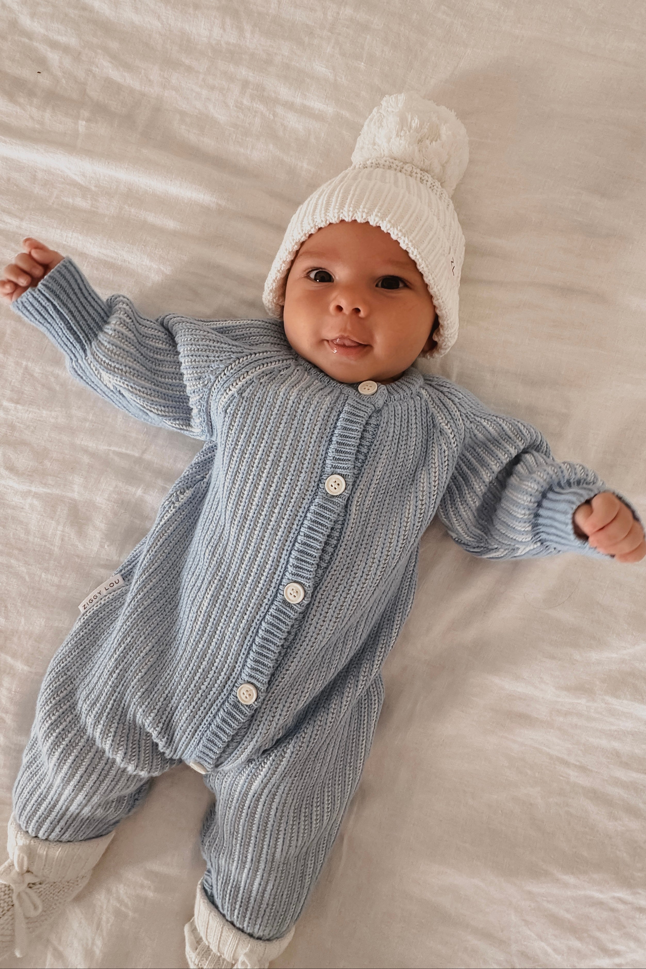 CLASSIC KNIT ROMPER BEAU