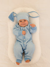 CLASSIC KNIT ROMPER EASTER (BEAU)