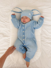 CLASSIC KNIT ROMPER EASTER (BEAU)