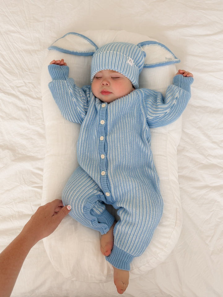 CLASSIC KNIT ROMPER | EASTER (BEAU)