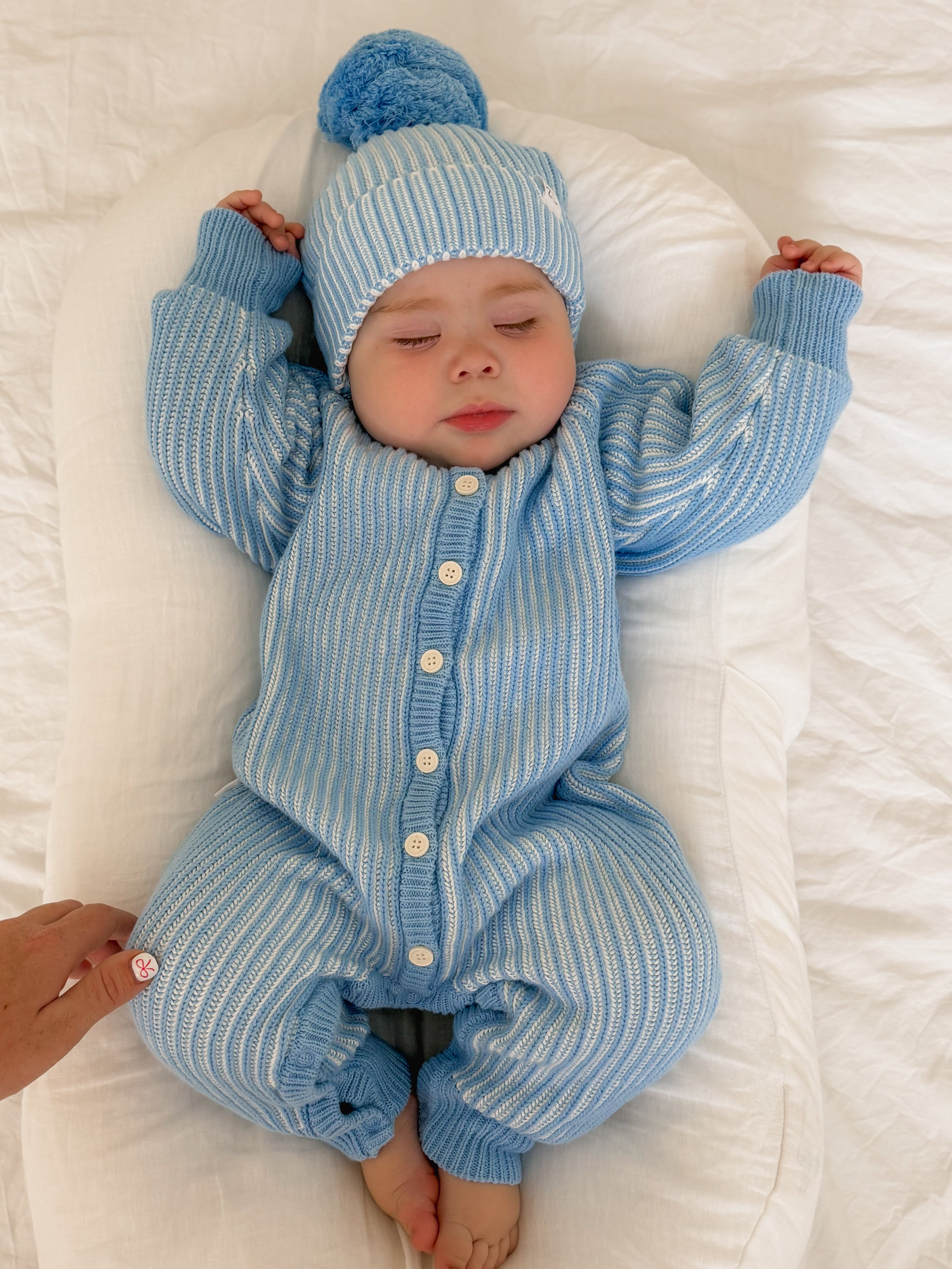 CLASSIC KNIT ROMPER BEAU