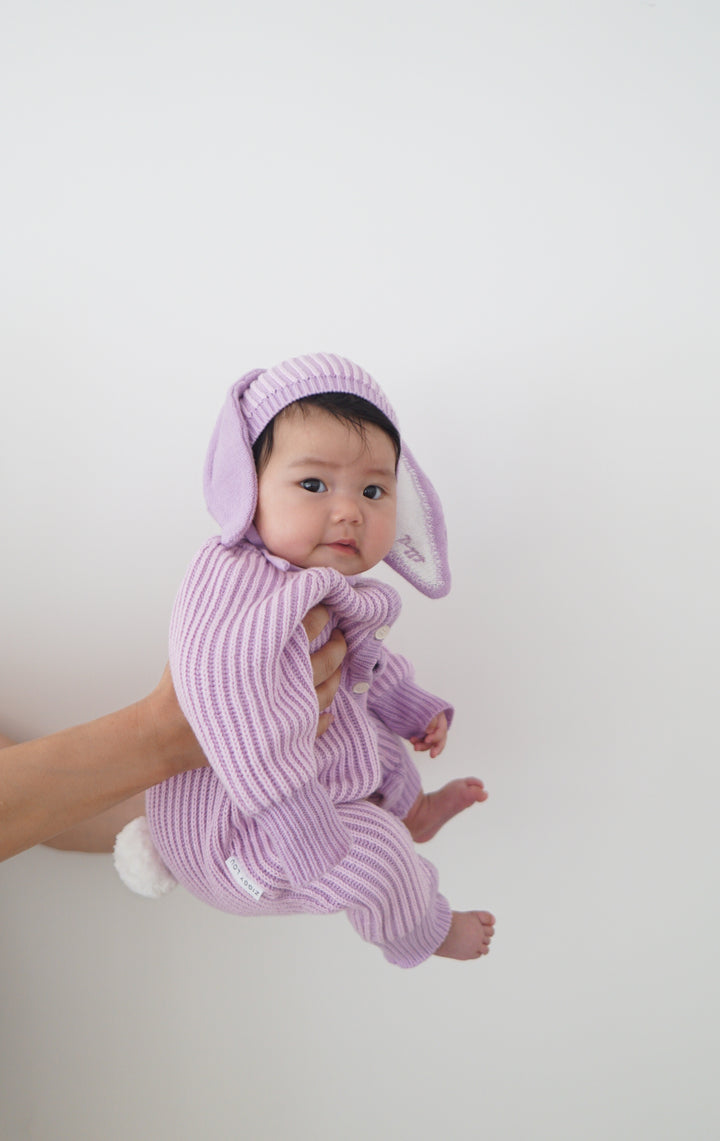 CLASSIC KNIT ROMPER | EASTER (LILY)