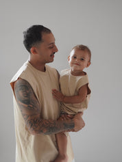 MUSCLE TEE | TAN (KIDS) - LAST CHANCE