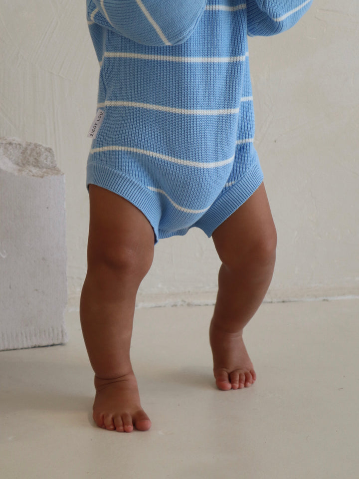 BUBBLE ROMPER | RIVER STRIPE