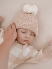 BEANIE GINGHAM