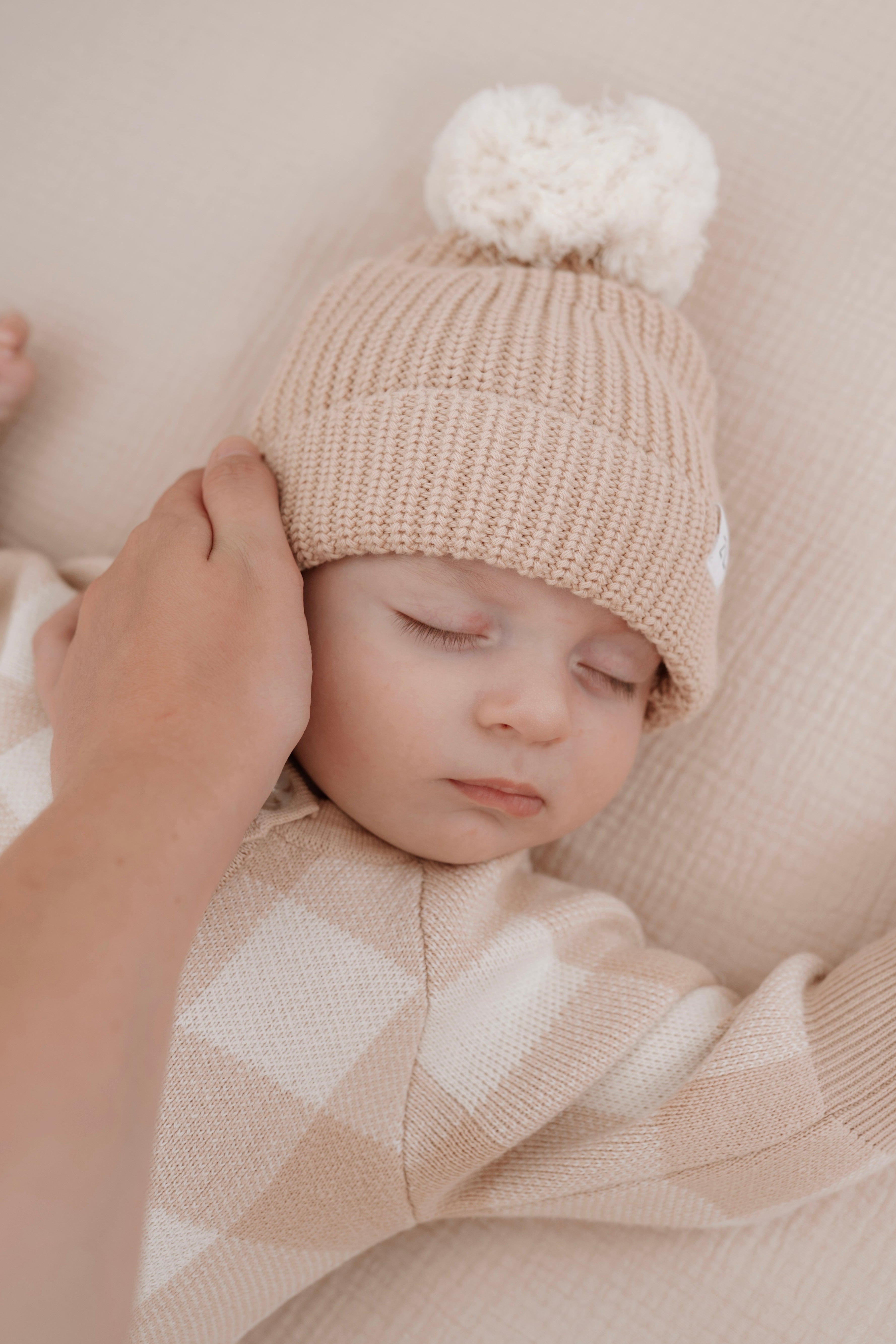 BEANIE GINGHAM