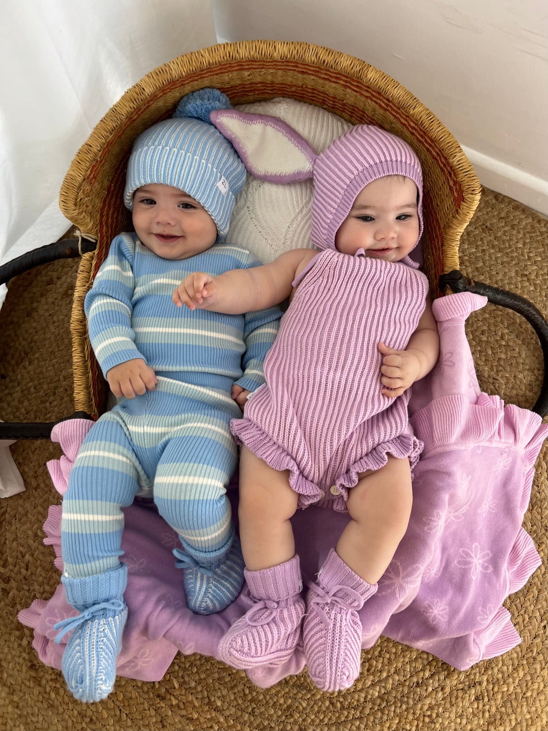 FRILL ROMPER | EASTER (LILY)