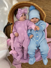 CLASSIC KNIT ROMPER EASTER (BEAU)