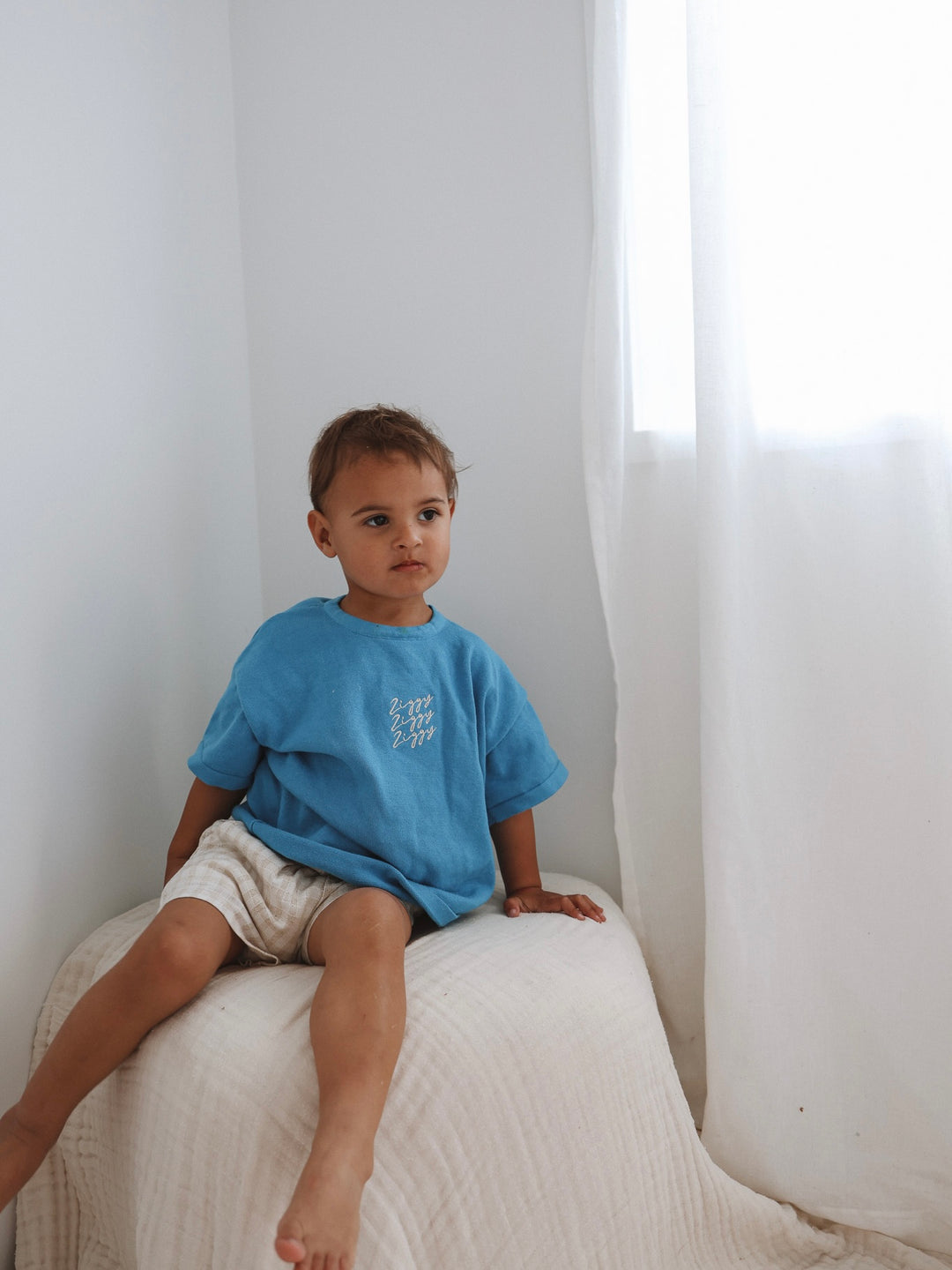 SIGNATURE TEE | COBALT