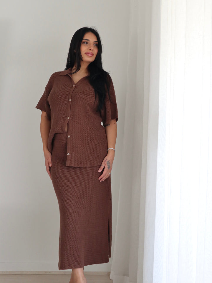 SKIRT | CHOCOLATE (WOMEN'S)