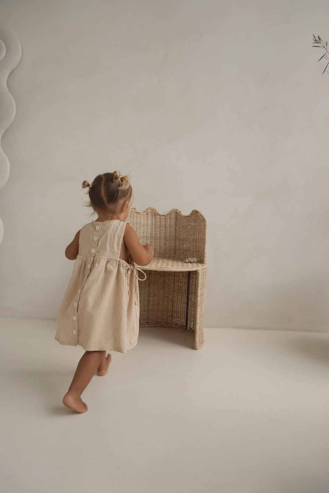 SOFIA DRESS | OATMEAL (KIDS)