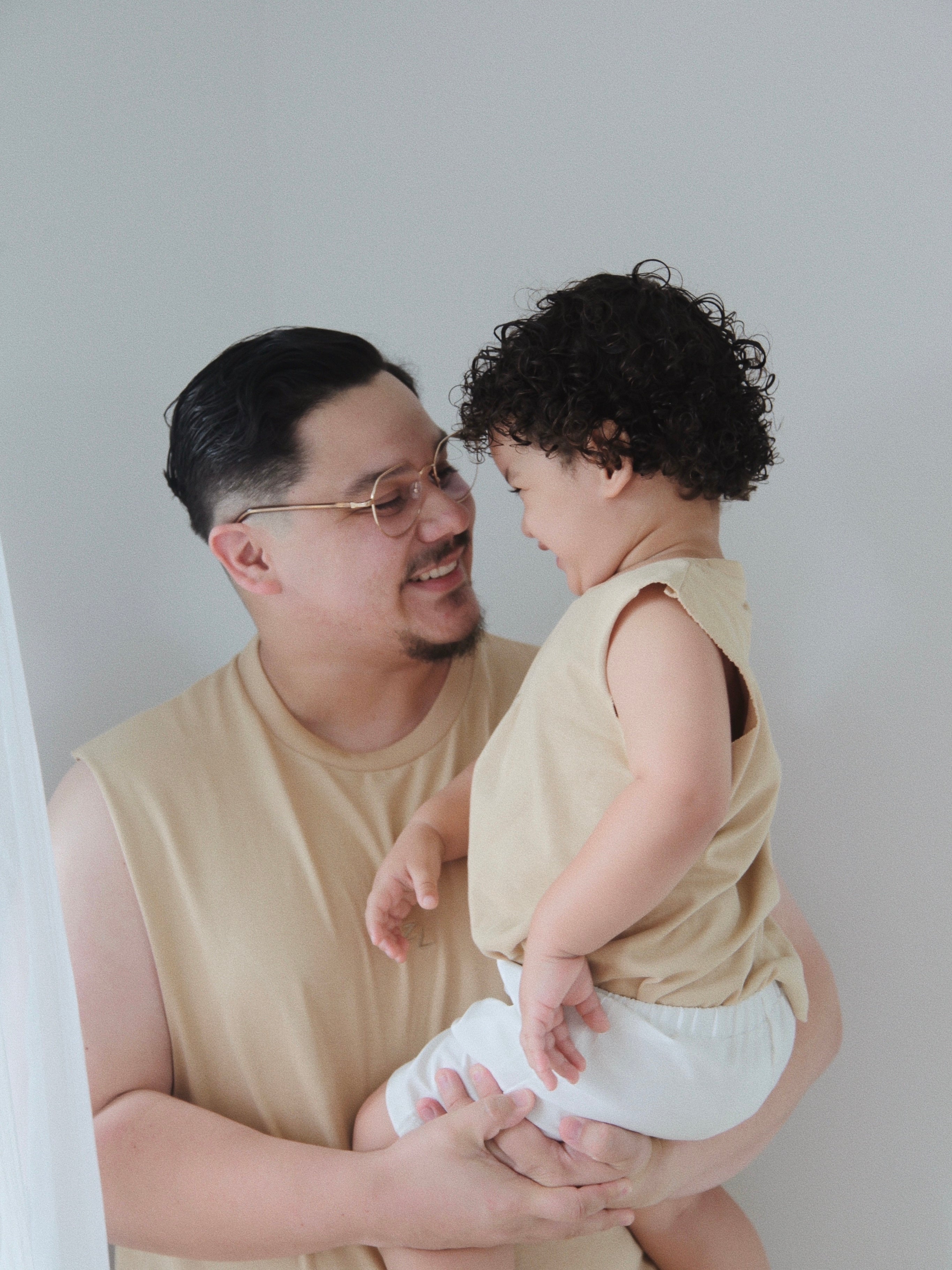 MUSCLE TEE | TAN (KIDS) - LAST CHANCE