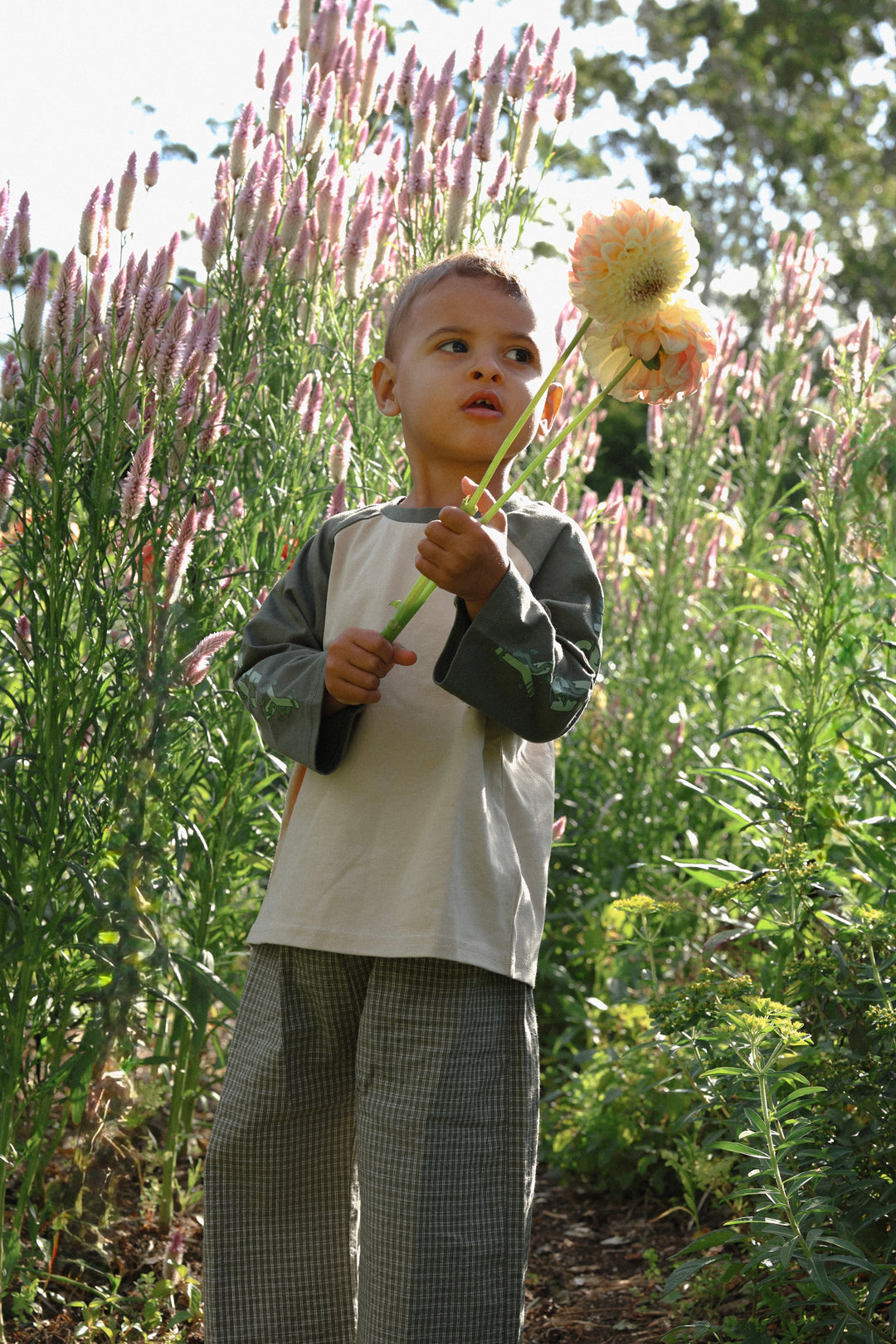 LONG SLEEVE TEE VINES