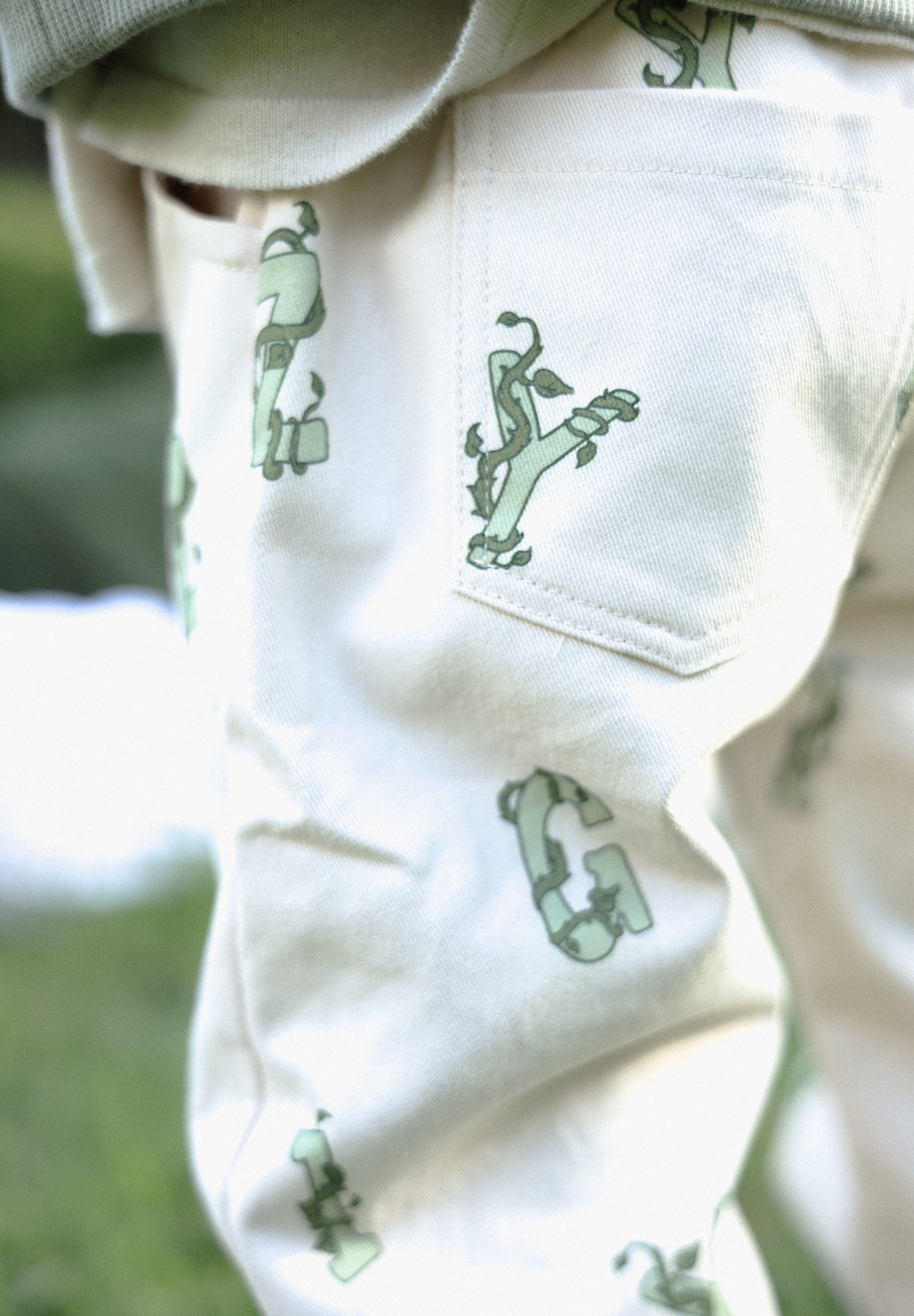 CANVAS PANTS VINES