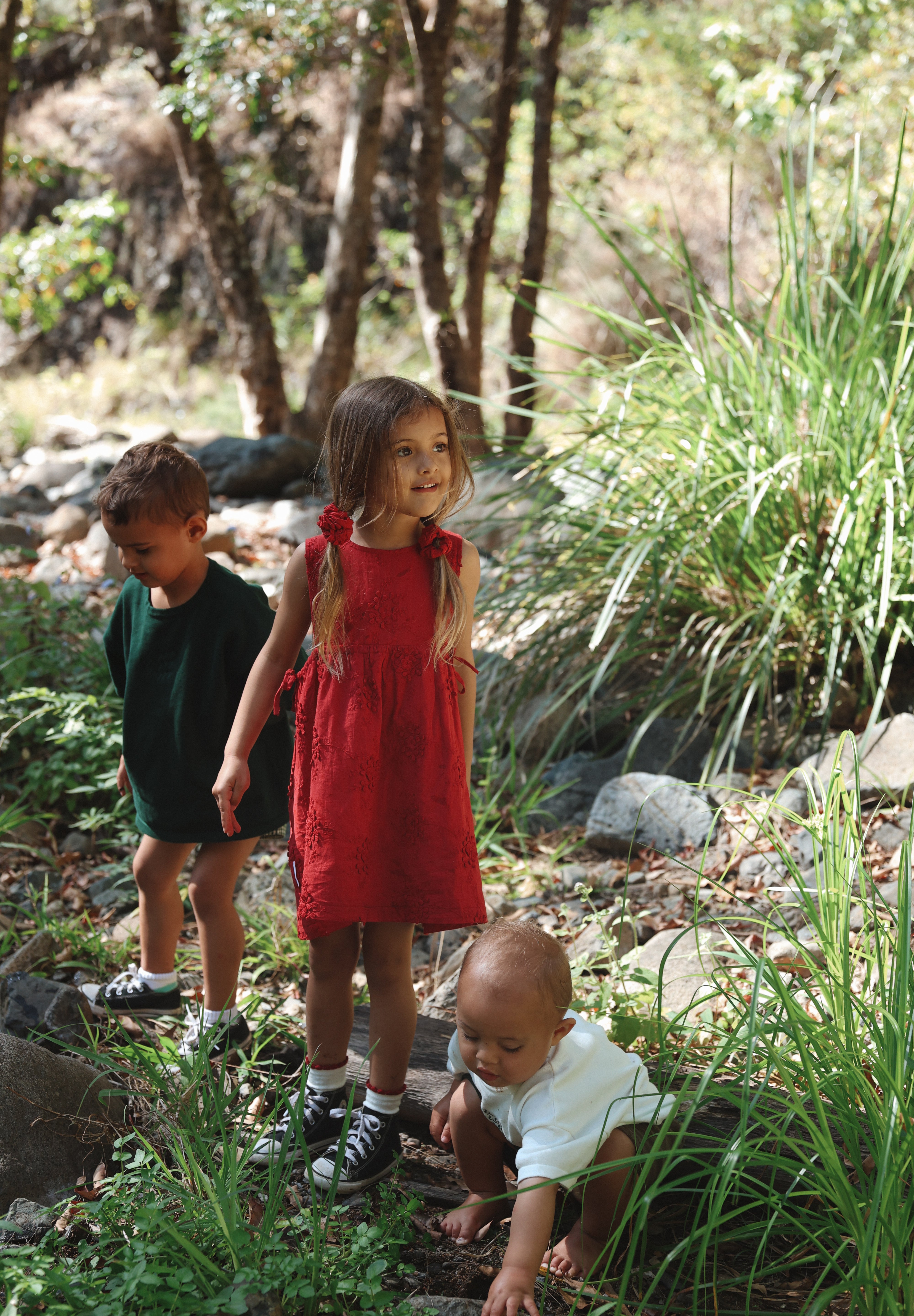 SOFIA DRESS CRIMSON