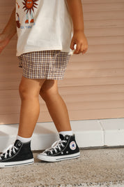 SHORTS TRUFFLE CHECK