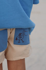 CANVAS SHORTS SEA YOU SOON