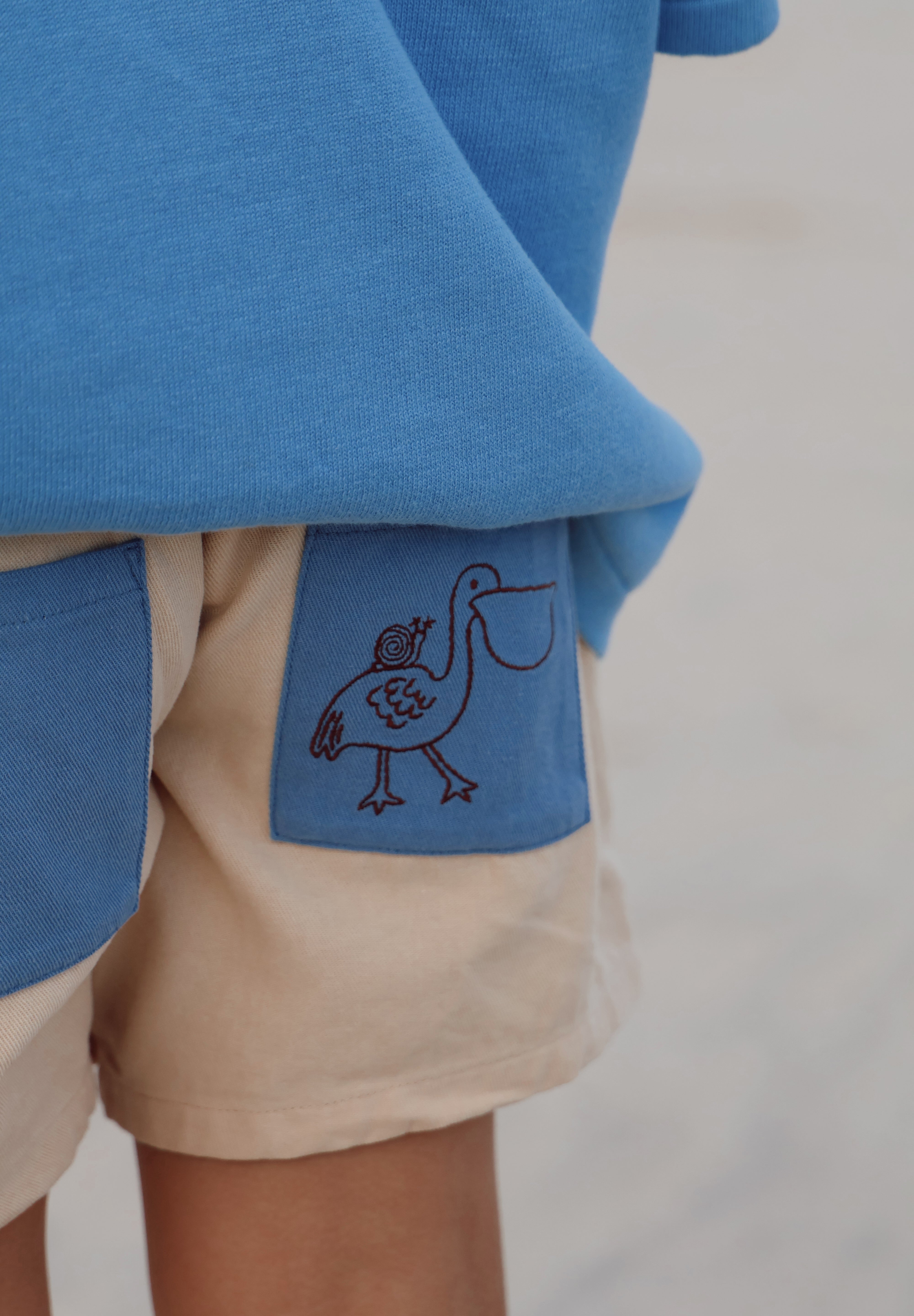 CANVAS SHORTS SEA YOU SOON