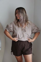 IMOGEN SHORTS TRUFFLE