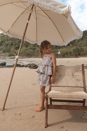 LUCY SINGLET TRUFFLE CHECK