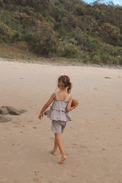 LUCY SINGLET TRUFFLE CHECK