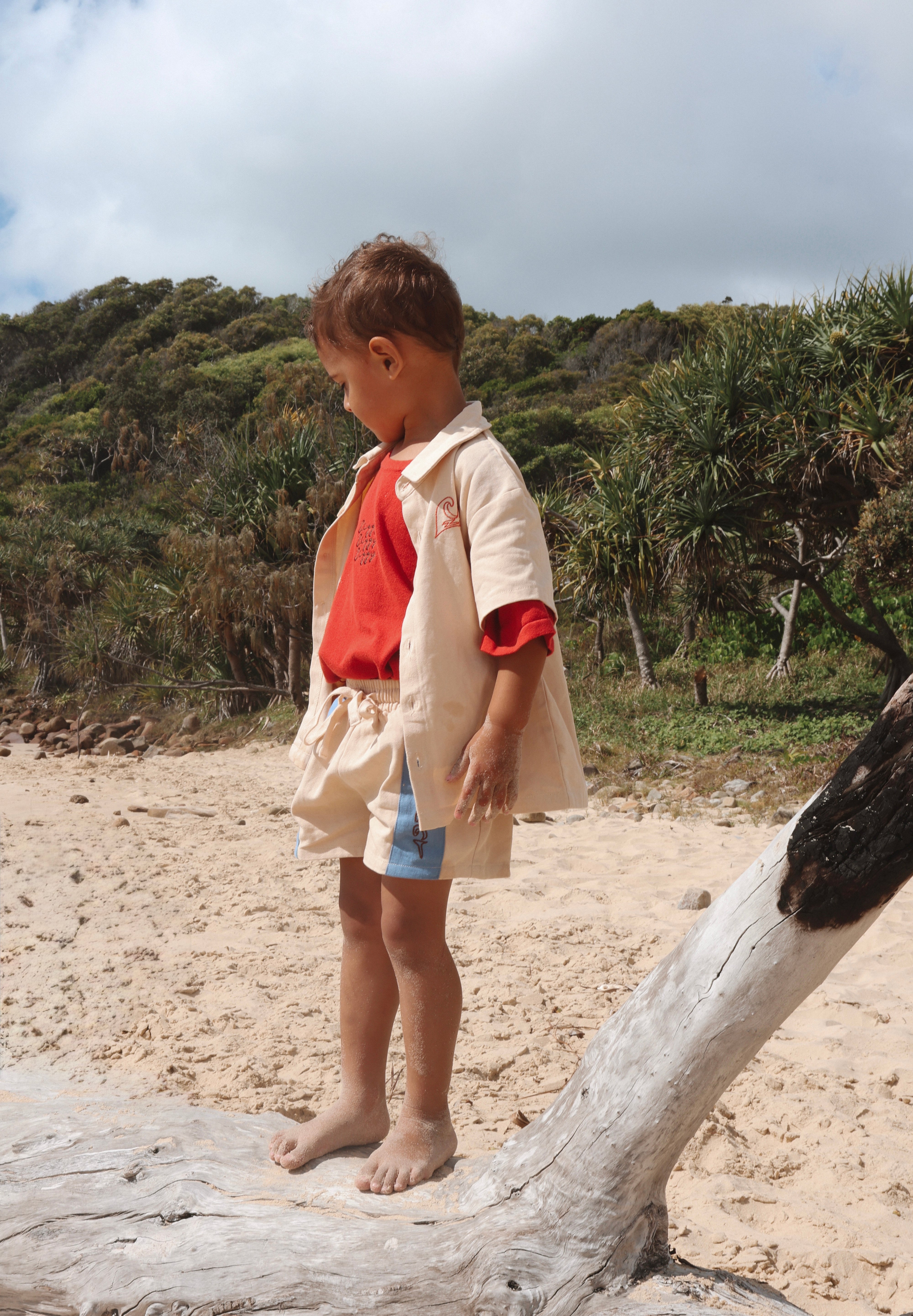 CANVAS SHORTS SEA YOU SOON