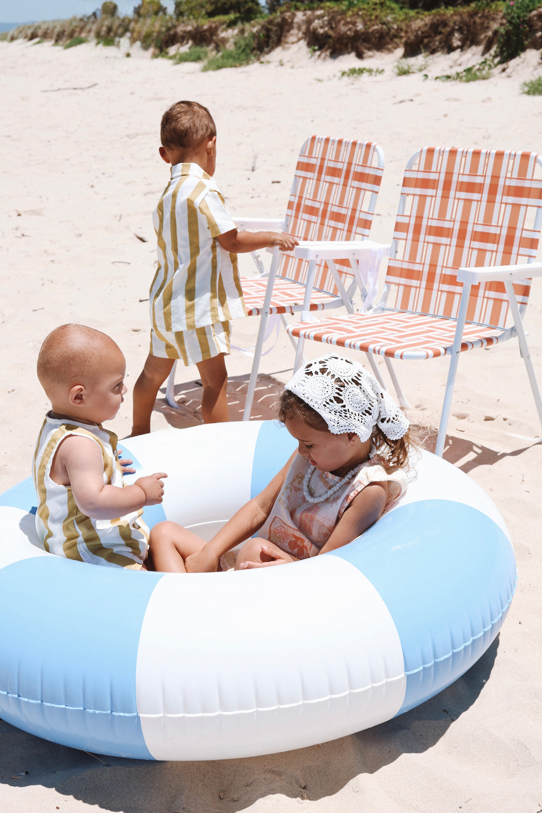 PLAYSUIT | KEY LIME STRIPES