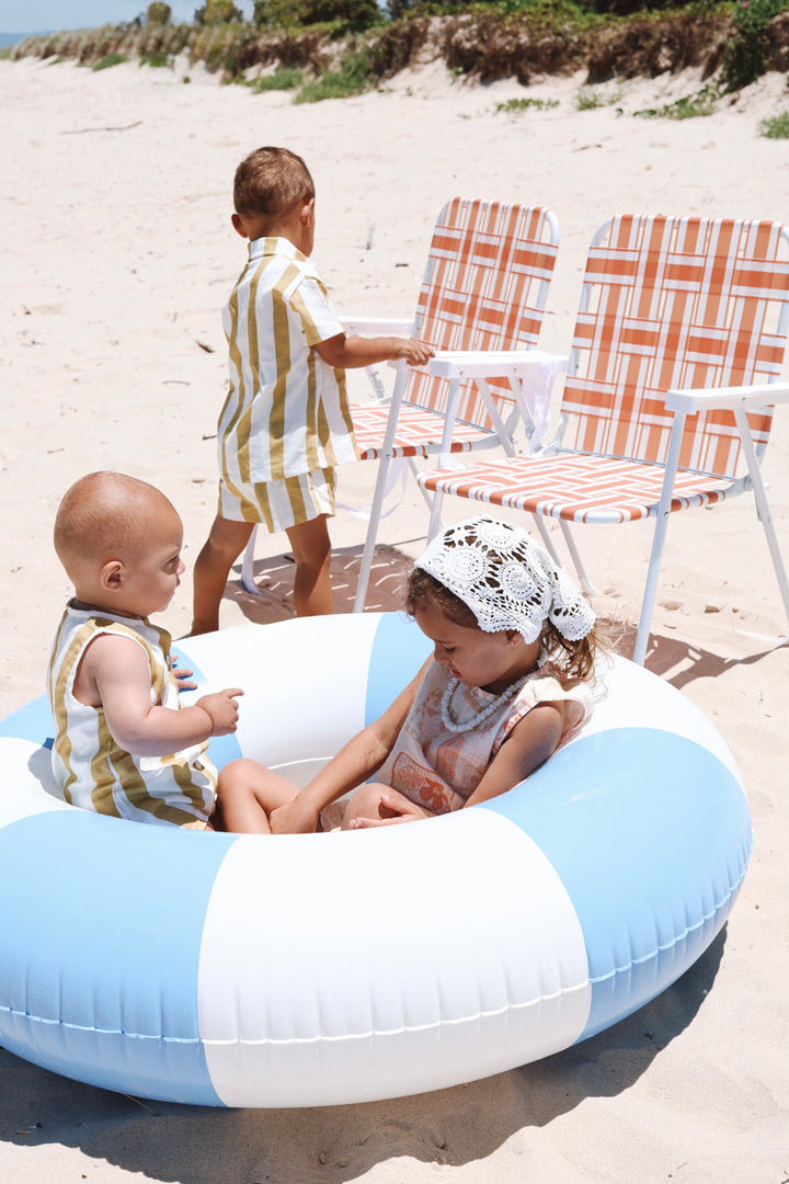 PLAYSUIT | KEY LIME STRIPES