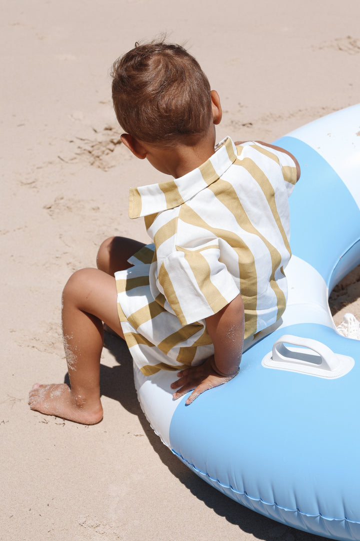 SHIRT | KEY LIME STRIPES