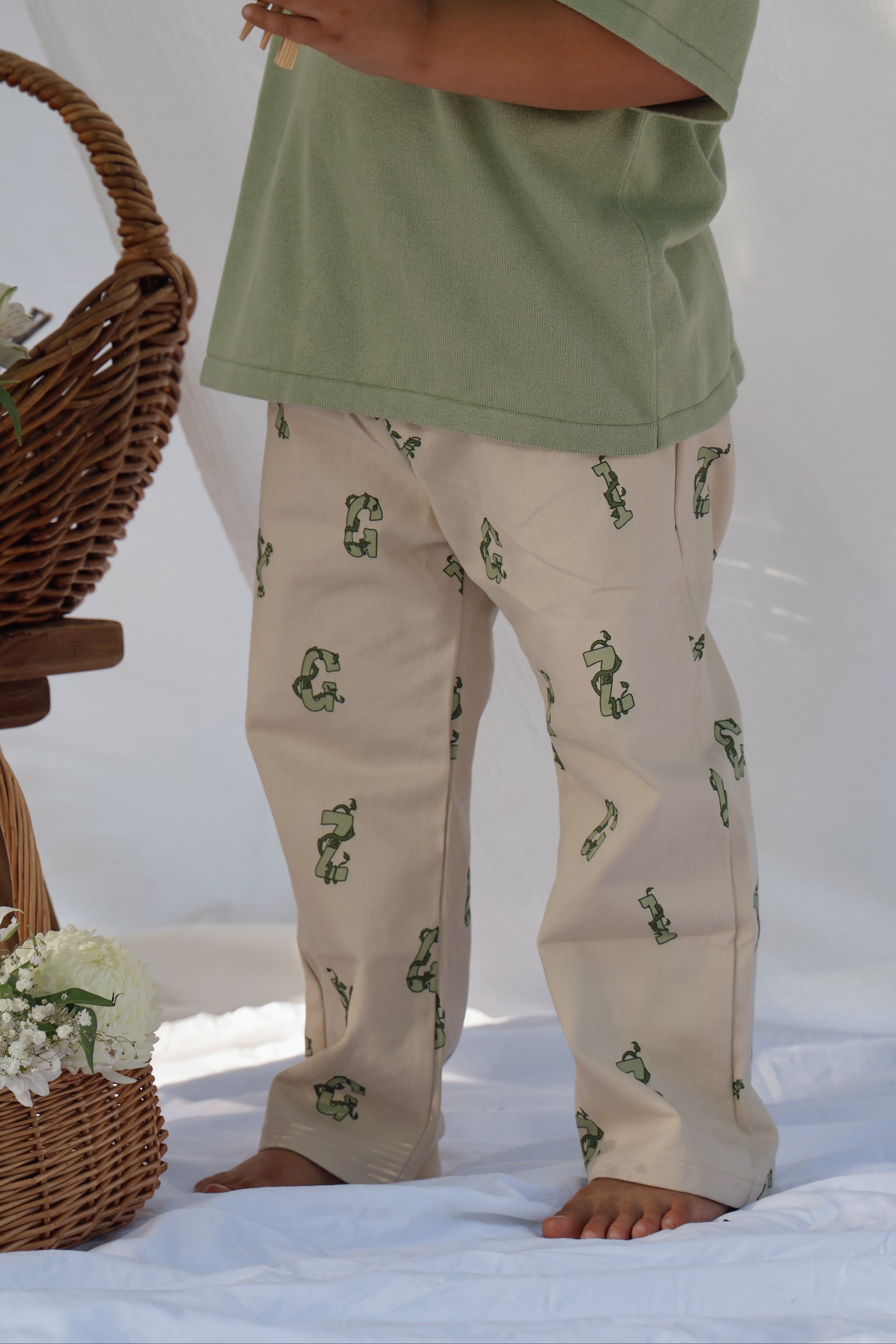 CANVAS PANTS VINES