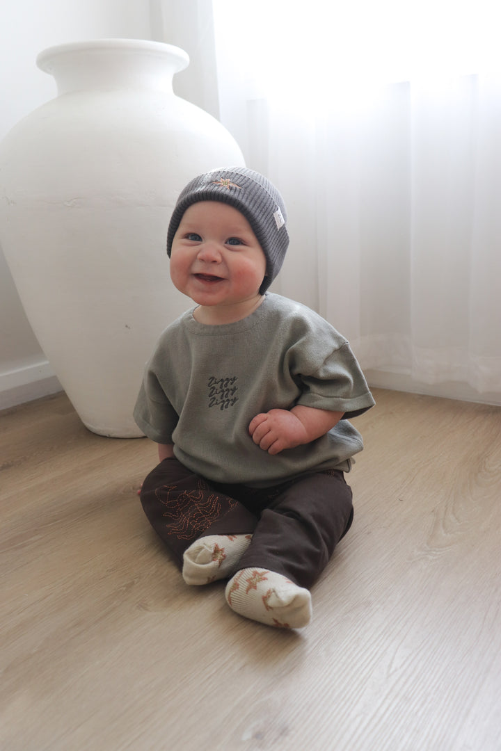 SIGNATURE TEE | GRAY (KIDS)