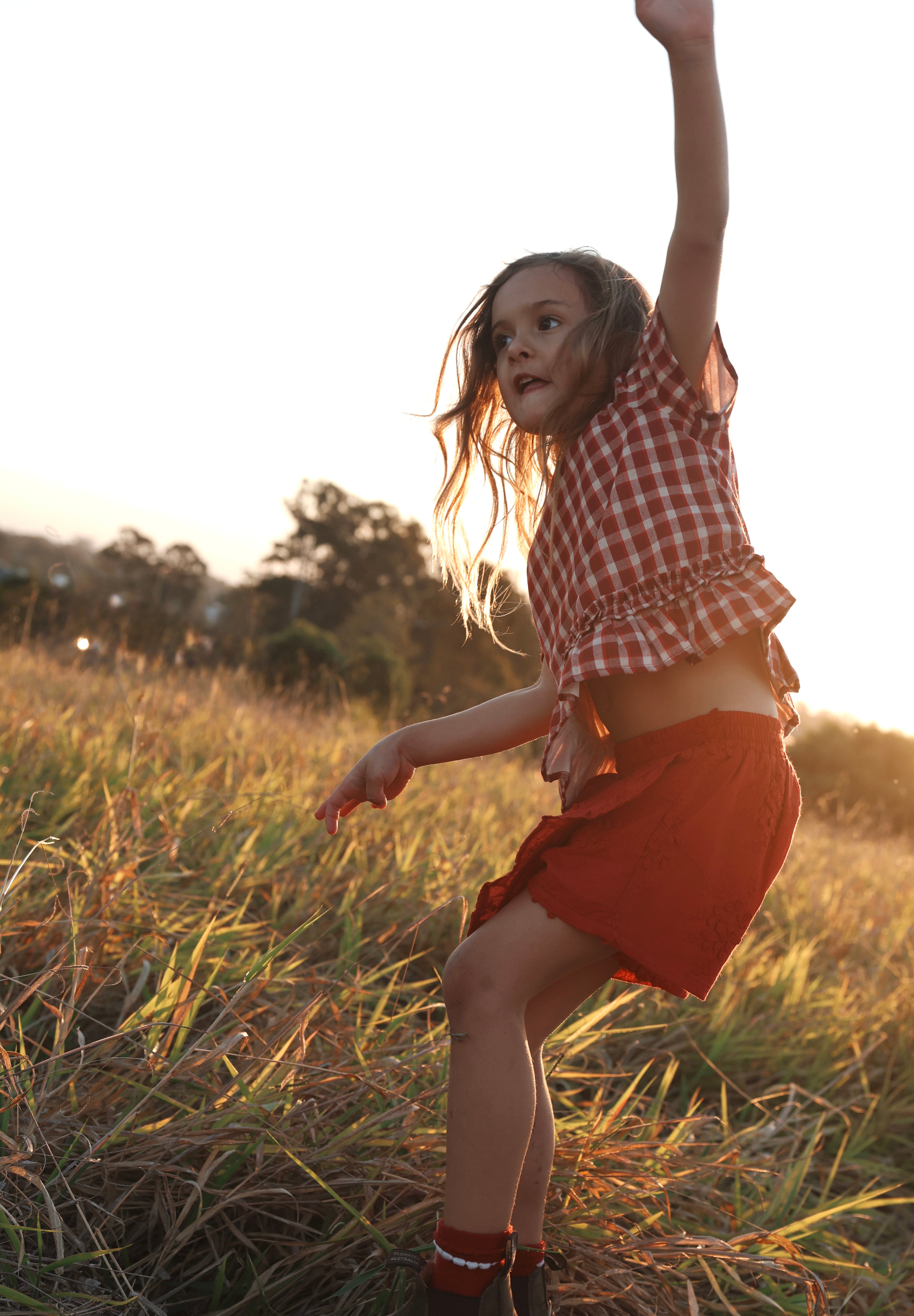 SKORT CRIMSON