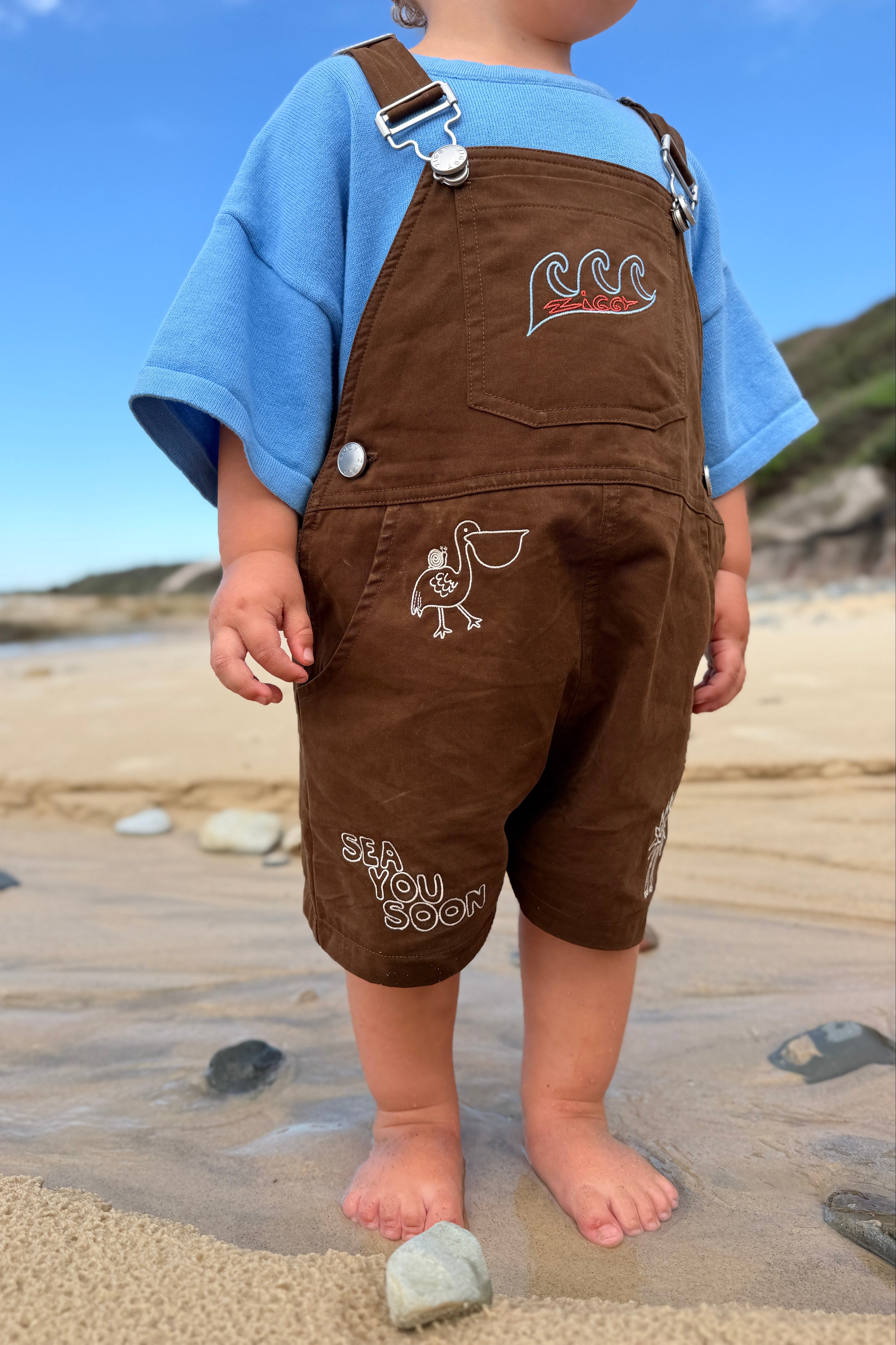SHORT OVERALLS SEA YOU SOON