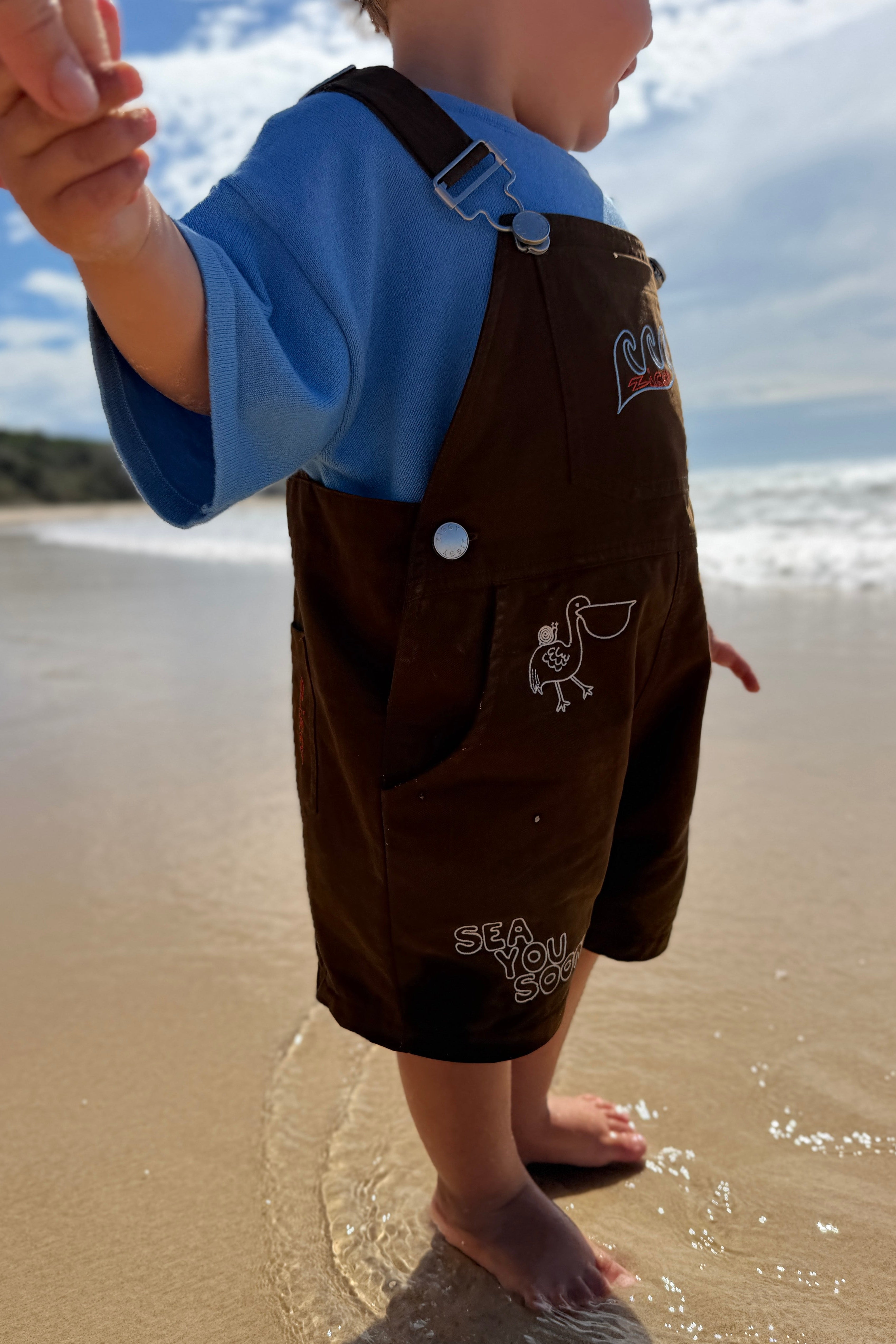 SHORT OVERALLS SEA YOU SOON