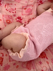 FRILL BODYSUIT HIBISCUS