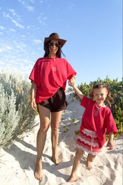 SIGNATURE TEE POMEGRANATE